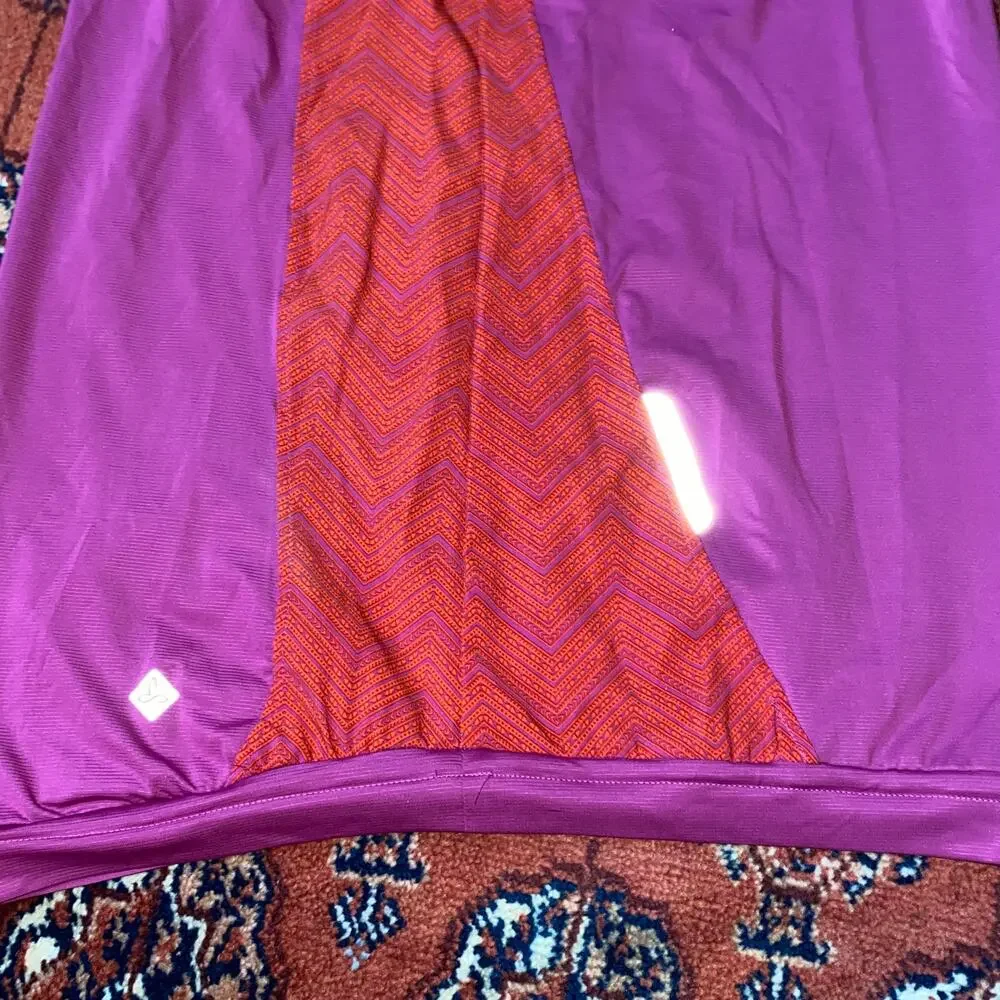 BRAND NEW Prana S  Orange/Purple Gia Tank Sleeveless Workout‎ Top